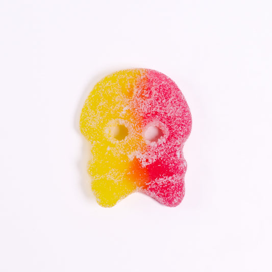 Bubs Sour Lemon Raspberry Skulls (Skalle) | Sold by Ounce