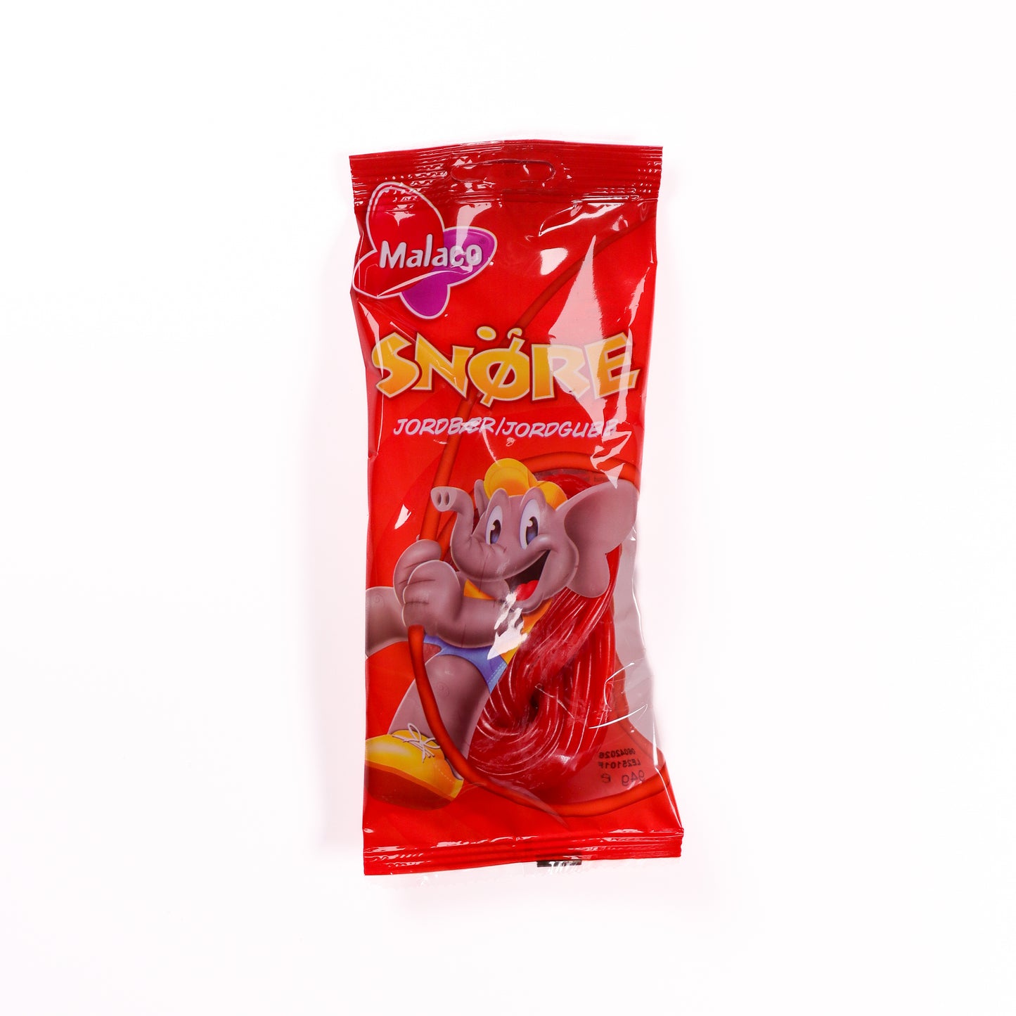 Snöre, Jordgubb (Sweet Strawberry Licorice, Shoelaces)