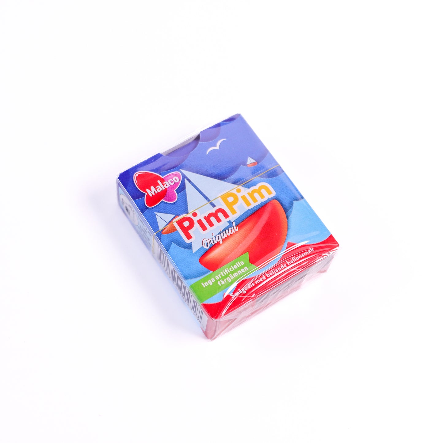 Malaco Pim Pim (Raspberry Boats)