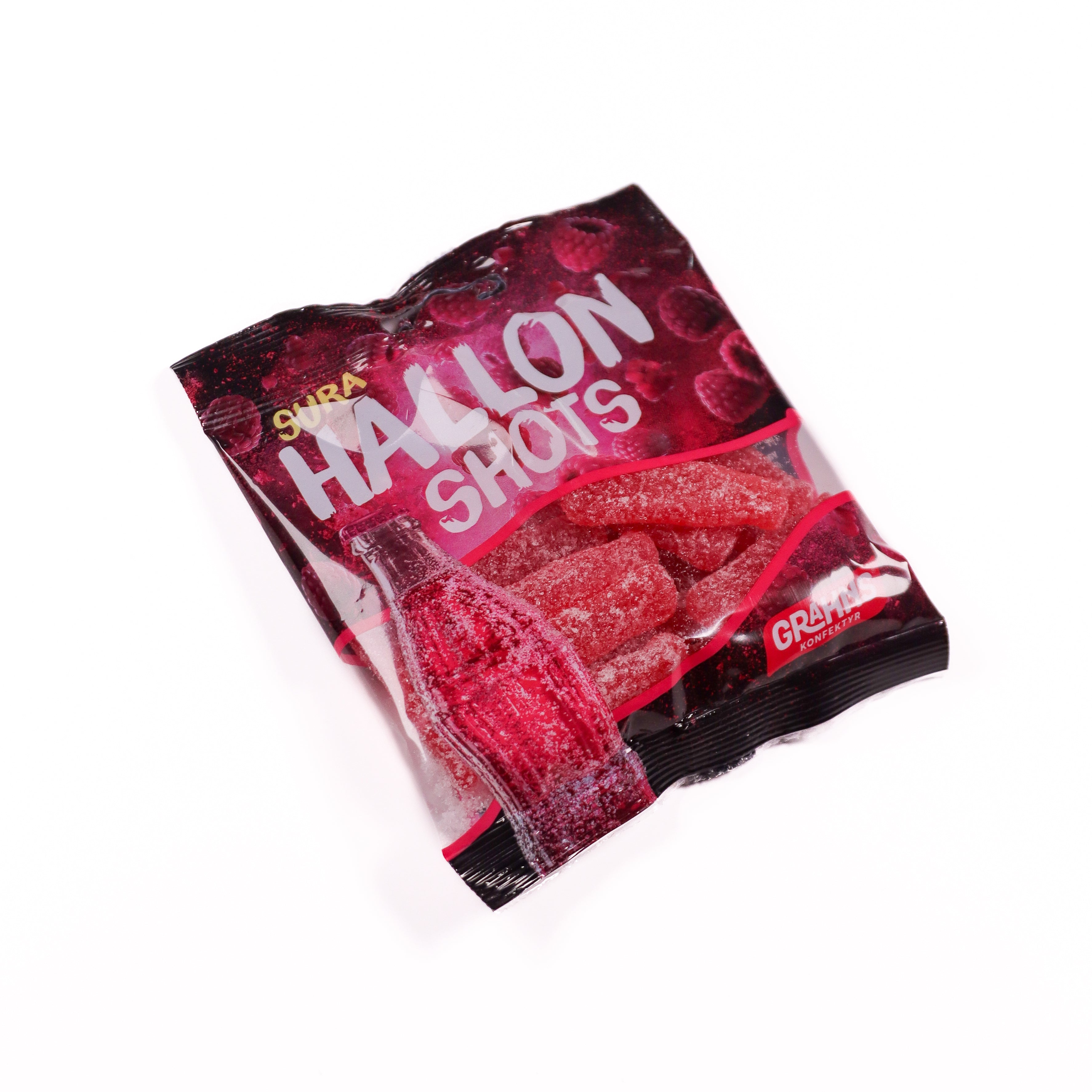 Swedish's Patches Raspberry Hallon Shots (Sour Raspberry) – Swedish Moose Candy Co