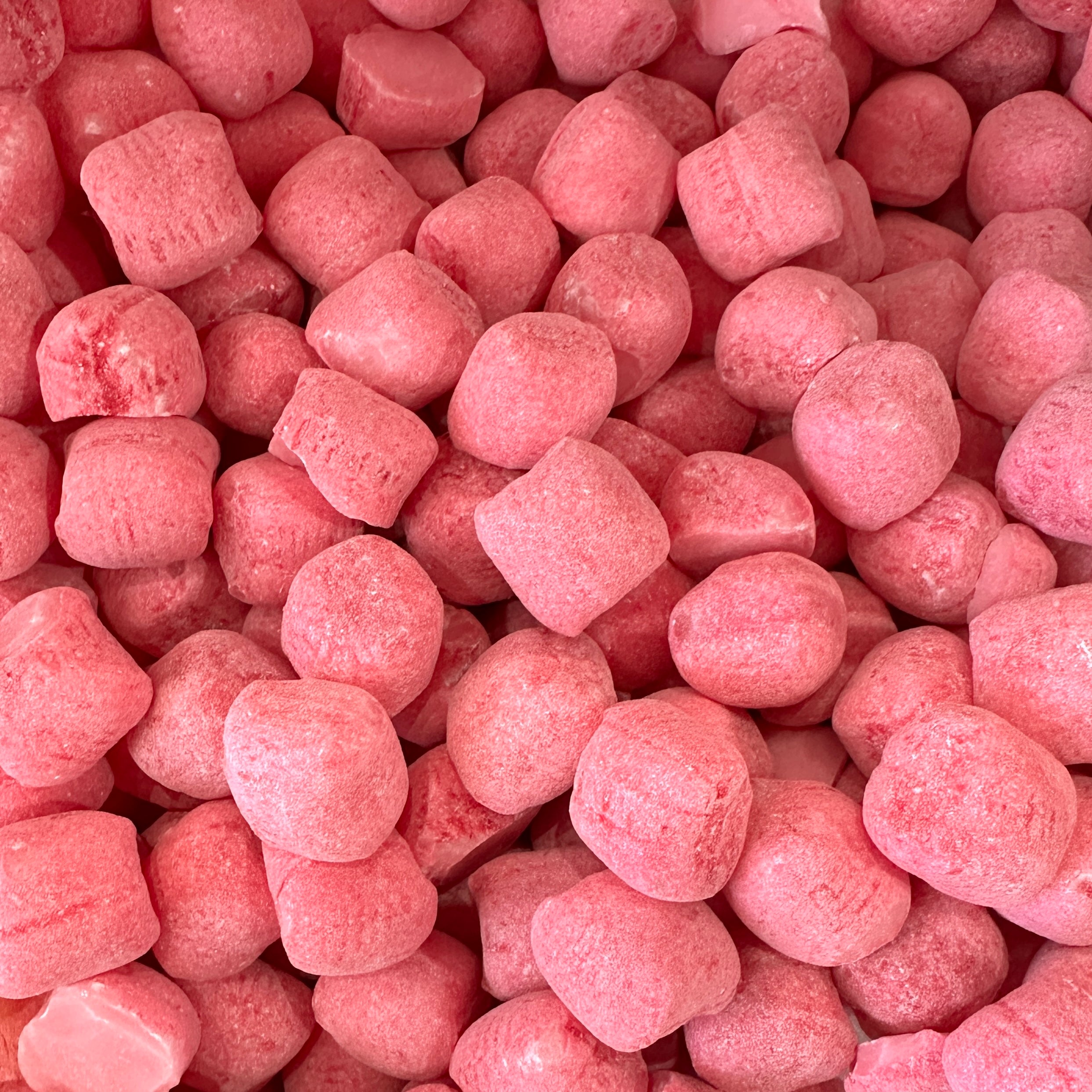 Strawberry Lumps Hard Candy | Sold by Ounce – Swedish Moose Candy Company