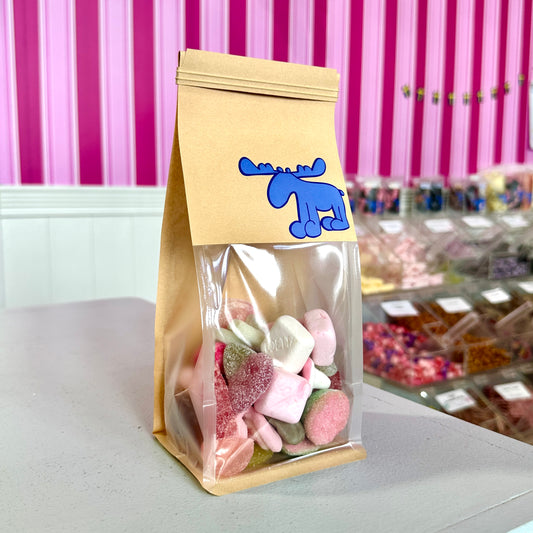 Bubs Mini Banana Caramel Ovals | Sold by Ounce